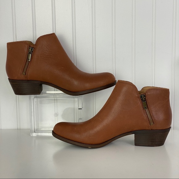 Lucky Brand Burklee Double ZIP Ankle Bootie 8.5 - Picture 3 of 11